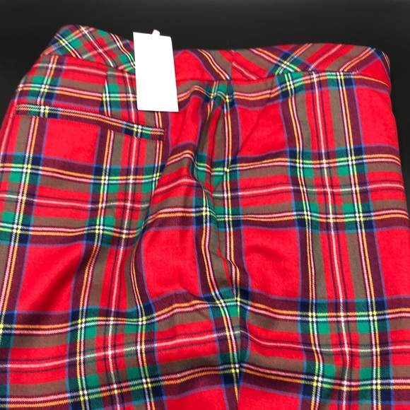 NWT Vineyard Vines Jolly Plaid Cocktail Pant Sz 16 - Picture 3 of 10